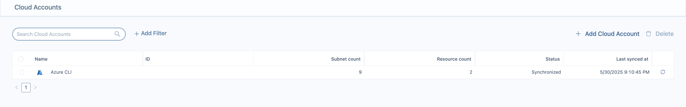 Azure Table in LM