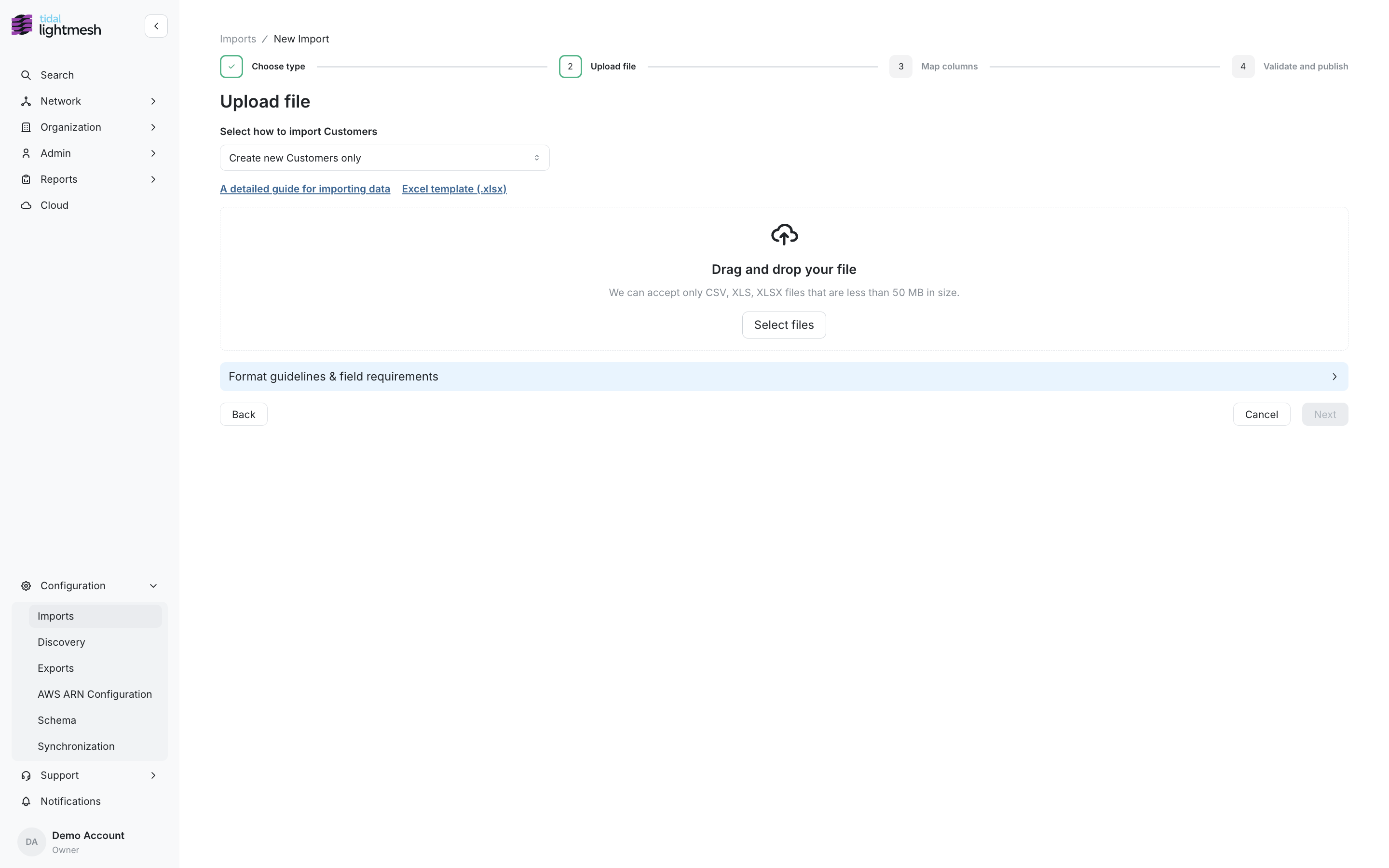 Draft still on the upload step