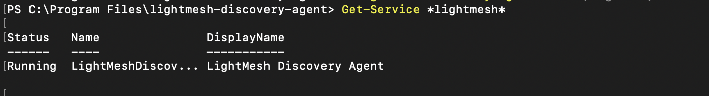 Server Core - Get-Service